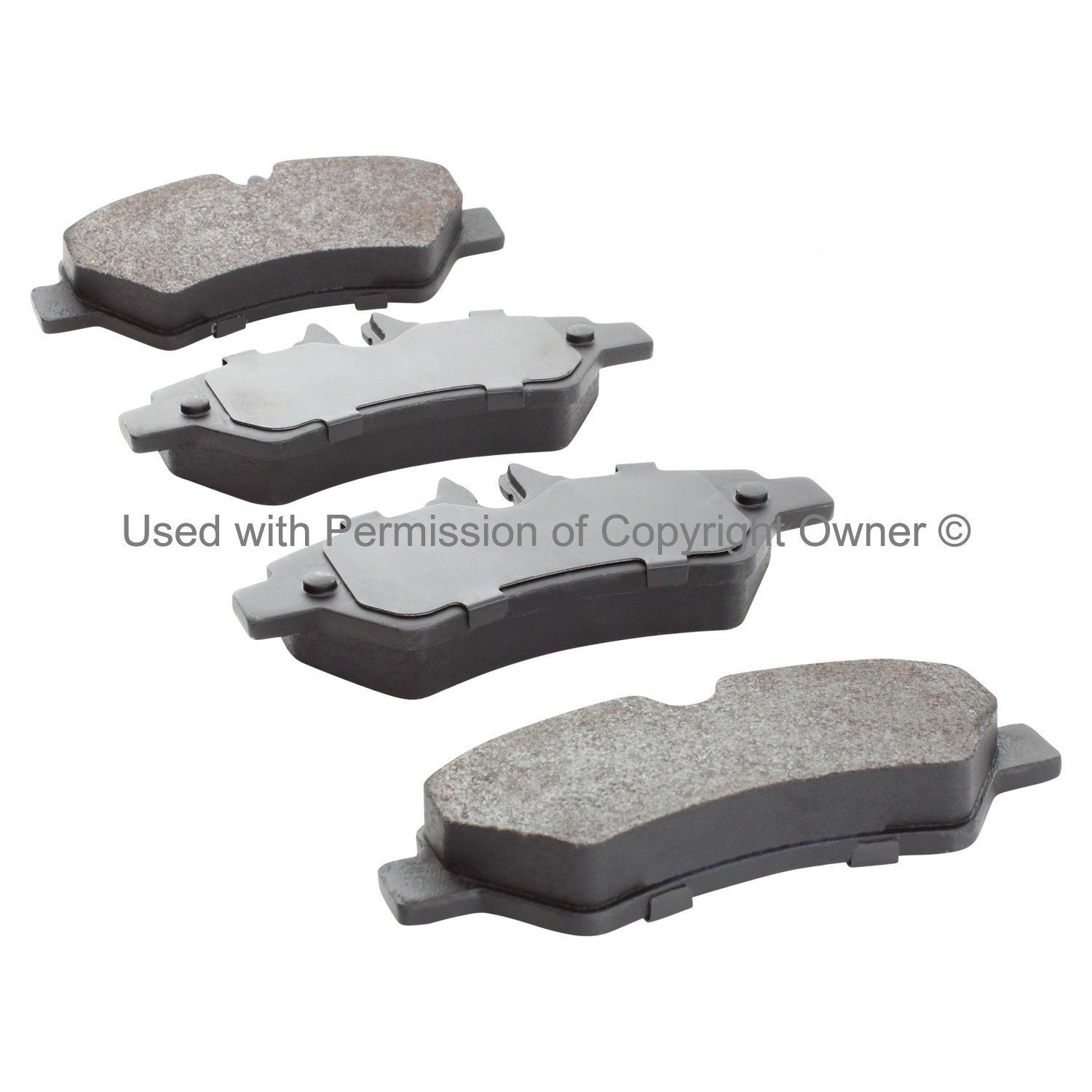 Quality-Built 1000-1317M QB Semi-Metallic Brake Pads