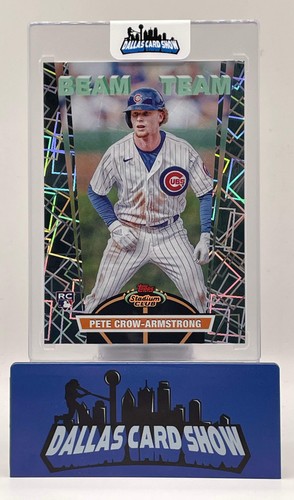 Pete Crow-Armstrong #BT-3 2024 Topps Stadium Club Beam Team card
