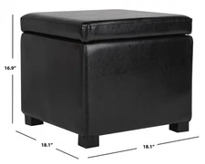 Safavieh JONATHAN OTTOMAN, Reduced Price 2172767288 HUD4007B