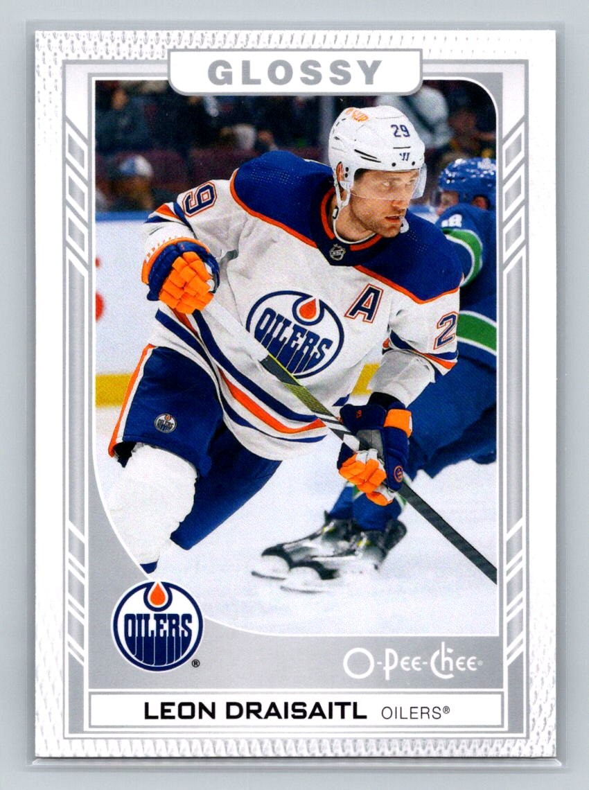 2023-24 Upper Deck #R-41 Leon Draisaitl O-Pee-Chee Glossy