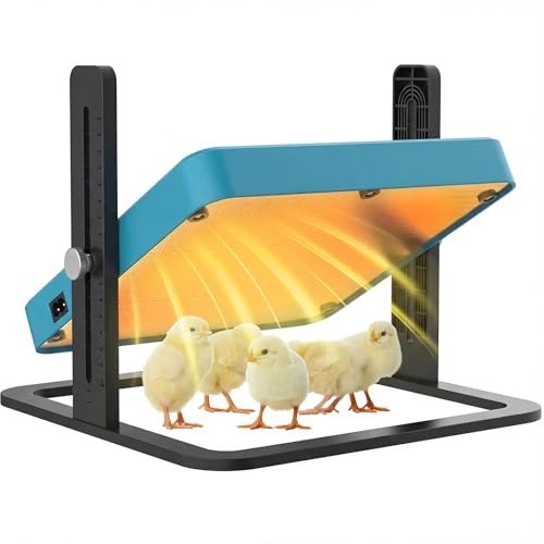 10.6'' Chick Brooder Heating Plate – Simulates Mother Hen Warmth ...
