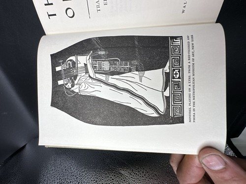 1942 Antique Epic Poetry Book "The Illiad of Homer" - Picture 9 of 13