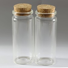 65ml Lots Vials Vial 37x90mm 5-30 pieces Glass bottles Wishing bottles Bottle
