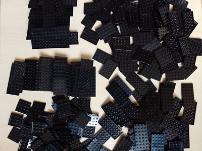 100x Lego Base Plates Bundle Small Medium 4x4, 4x6, 4x8, 4x10