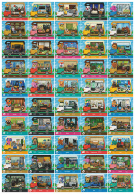 Animal Crossing//Wohnmobil/amiibo Karten/Welcome amiibo/Nr.01-50/NEU/ORIGINAL/EU