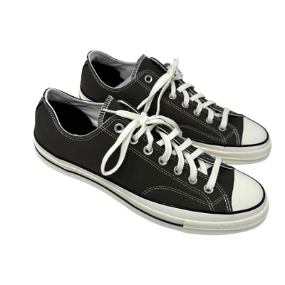 Converse Chuck 70 Low Top Shoes Engine Smoke Canvas Men's Size