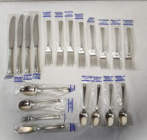 Servizio Set Posate John and Priscilla Westmorland Argento Sterling 20 pz NUOVO!! - Foto 1 di 10