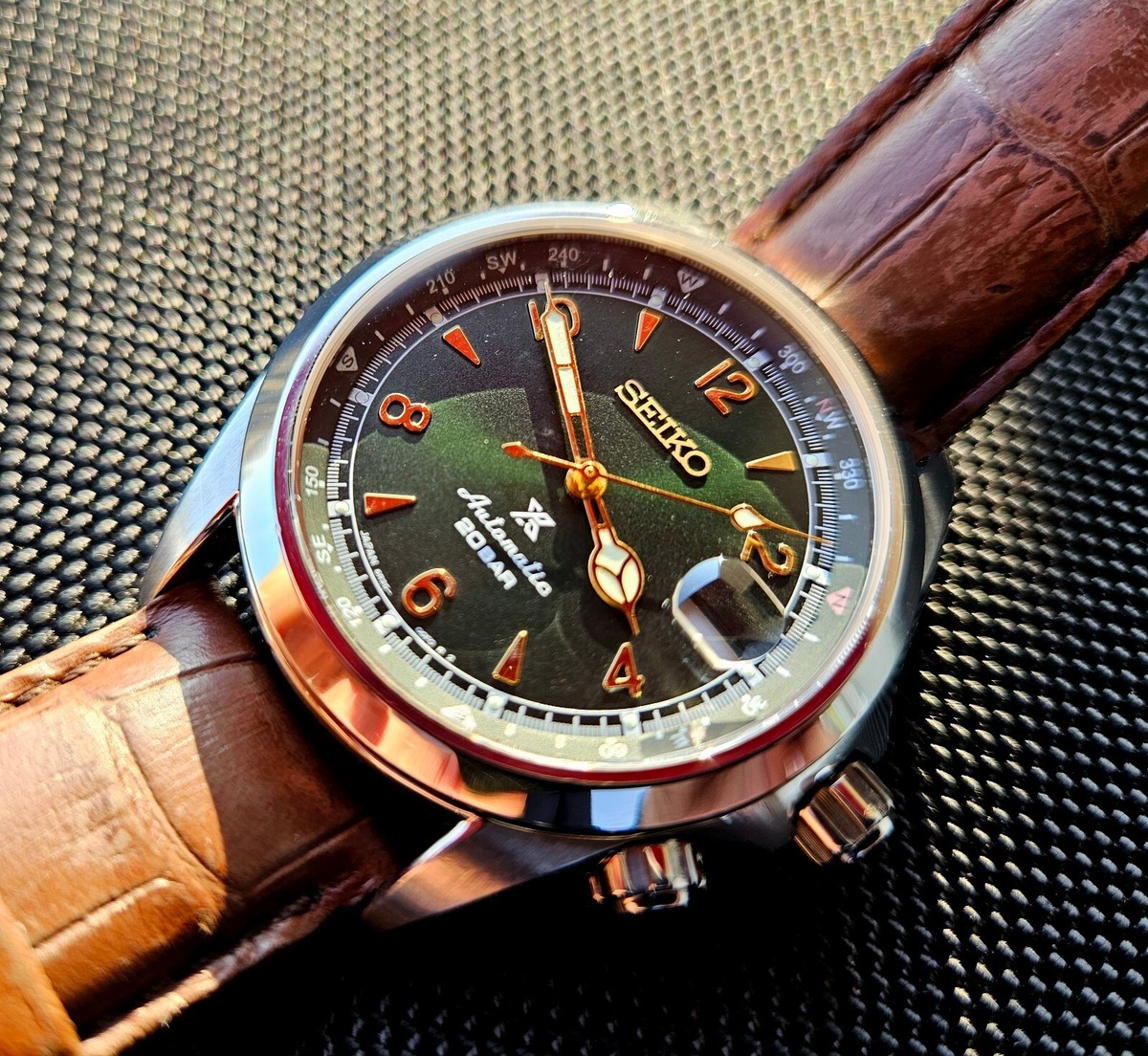 Seiko Prospex Alpinist Automatic 6R35-00E0 Sapphire Crystal