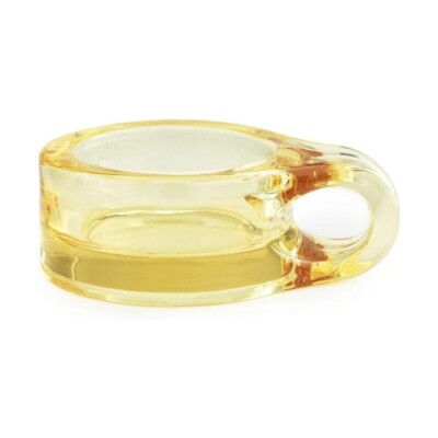 NORMANN COPENHAGEN tea light holder 'Floe' - RAMIREZ i CARRILLO - yellow