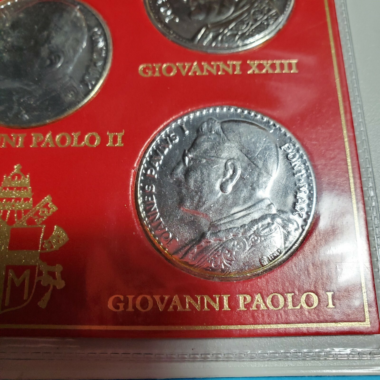 Souvenir Vaticano 5 Coins Set I Papi Nella Storia 19391998 Vatican City eBay