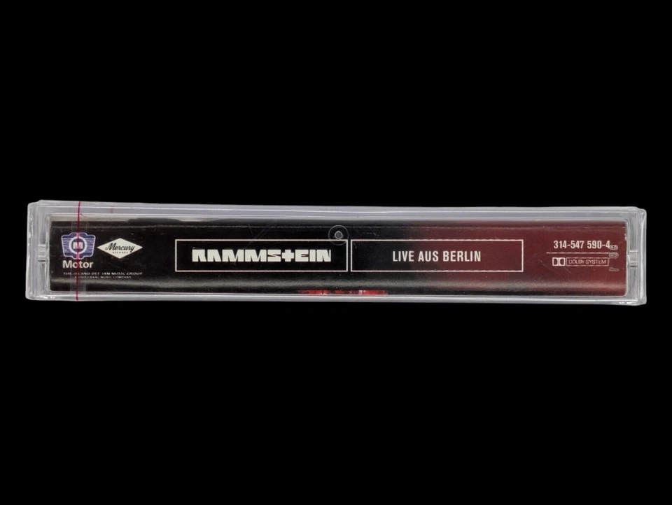 SEALED, Rammstein – Live Aus Berlin, Audio Cassette, Hype Sticker, US, 1999 Foto 3 de 4