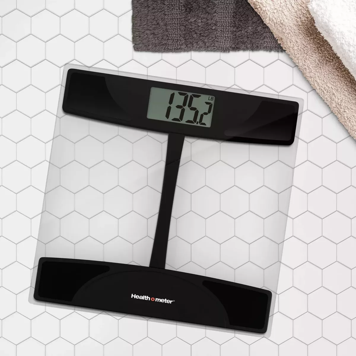 Health O Meter Glass Digital Bathroom Scale