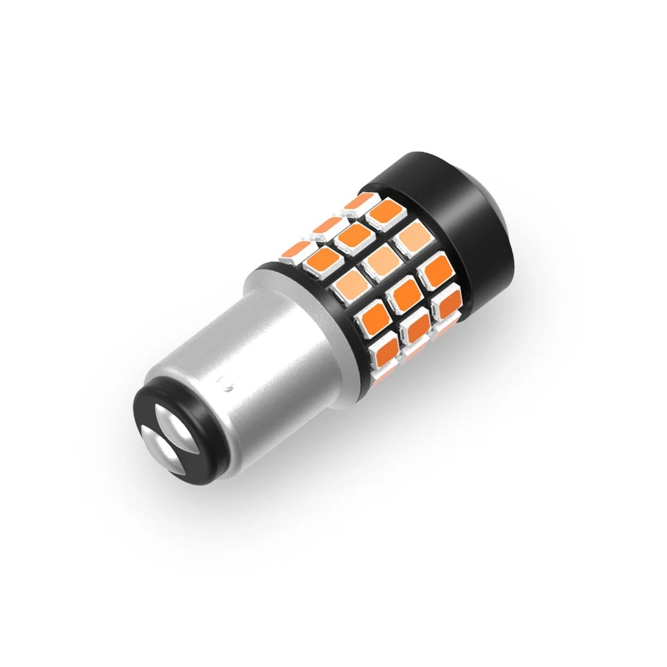 Intermitente amarillo Allá Lighting LED 2057|Bombilla DRL súper brillante 2x Foto 4 de 4