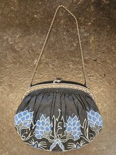 Antique Art Deco beaded purse 1920's