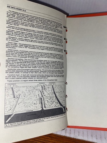 AGI DATA SHEETS: FOR GEOLOGY IN FIELD LABORATORY By Dutro, Dietrich & Foose - G8 - Picture 16 of 20