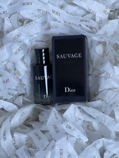 DIOR Sauvage EDT Eau de Toilette Travel Size Splash Mini Bottle 0.34 oz/10 mL