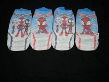 4 sample Huggies Pull-ups 5t-6t over 46-60 Lbs.