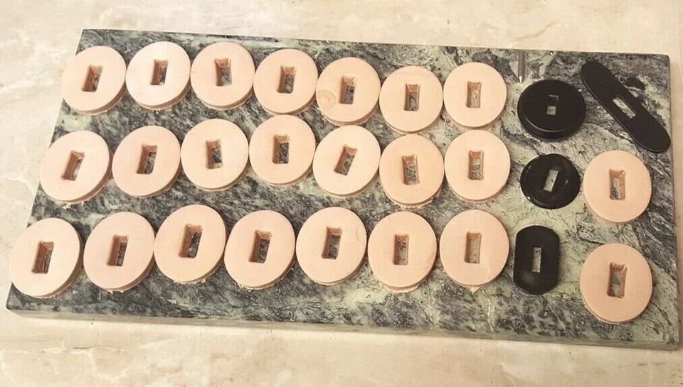 Leather Fixed Blade Knife Handle Repair Kit for Ka-bar Kabar Fighting Knife