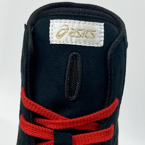 Zapatos de Lucha Asics 1083A001 EX-EO Pedido Especial Negro X Rojo Borde Negro Nuevos - Imagen 12 de 14