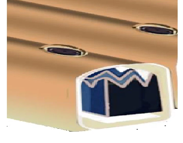 Waveless Replacement Tube for Double and Twin Size Softside Waterbed Mattresses