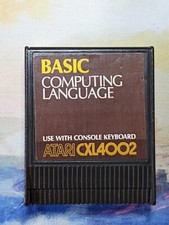 Atari 400/800 Basic Computing Language Cartridge Only Untested
