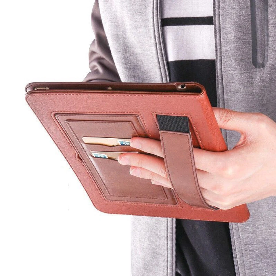 Leather Smart Case For iPad A16 11th 10th 9th 10.2 8th 7th 6th 5th Gen Air Pro - Image 3 of 4