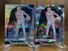 Elena Delle Donne 2024 Prizm WNBA Checkerboard Prizm + Cracked ICE #7 SSP