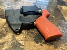 Kydex Holster for Smith & Wesson M&P Shield 9/40 w/Armalaser TR4,  IWB, LEFT