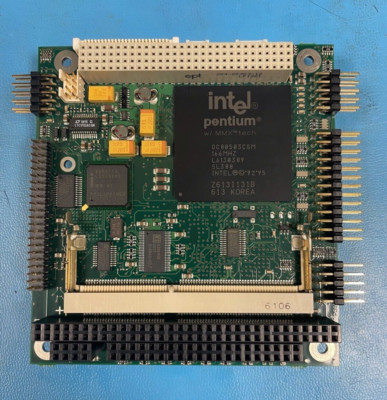 KONTRON 01023-0000-17-3 Pentium MMX 166MHz Single Board Embedded Computer