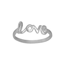 Sterling Silver .925 Love Ring. Brand New beautiful Love Ring | Made in USA