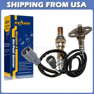 2pcs Air Fuel Ratio Sensor Up+Down For Toyota Tundra 2000-2004 3.4L