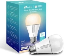 Kasa Smart Light Bulb KL110, LED Wi-Fi smart bulb A19 Dimmable 2.4Ghz Soft White