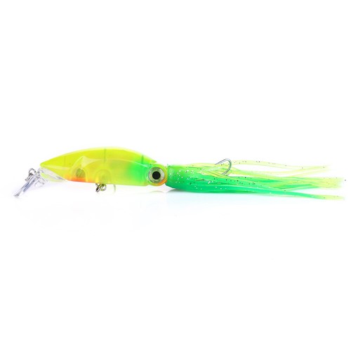 1pcs 10cm 16.6g Leurre Calmars Imitation Pêche Poisson Nageur - Photo 10/13
