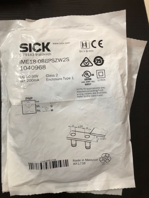 1PC New SICK IME18-08BPSZW2S IME1808BPSZW2S Proximity Switch | eBay