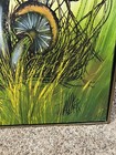 Vintage Statement Piece Large 37” By 37” J Walker Mushroom Canvas Painting — photo 4