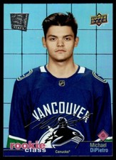 2020-21 Upper Deck Rookie Class Michael DiPietro Vancouver Canucks #RC-19
