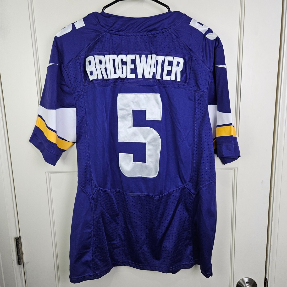 Minnesota Vikings Teddy Bridgewater #5 Nike on Field NFL Jersey Purple  Size: 40