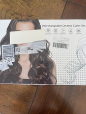 Interchangeable 6-in-1 ceramic curler set