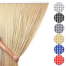 Tenda Antimosche Moschiera Anti Insetti Porta Finestra Fili Morbidi Antirumore