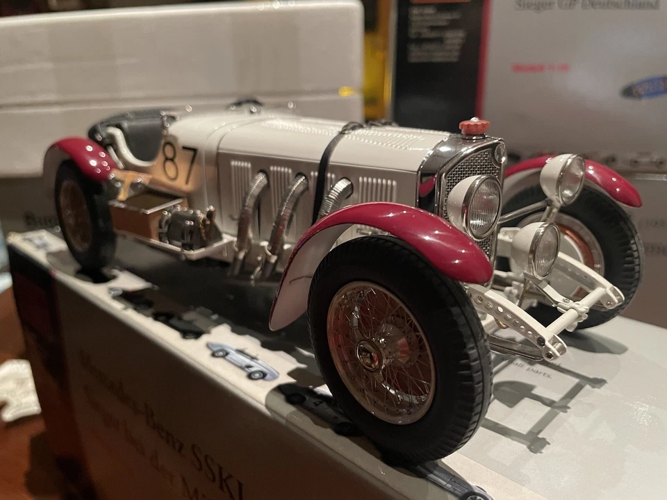 CMC M-055 MERCEDES-BENZ SSKL, Mille Miglia 1931, Modellino auto 1:18 - Immagine 3 di 4