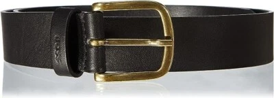 HUGO BOSS Men's Sashy-Bt_Sz35 Leather Belt 50481,  Black , Size M / 95 - Bild 1 von 3