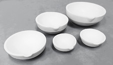 Set of 5 Melting Crucible Dishes Ceramic for Gold and Silver Precious Metals