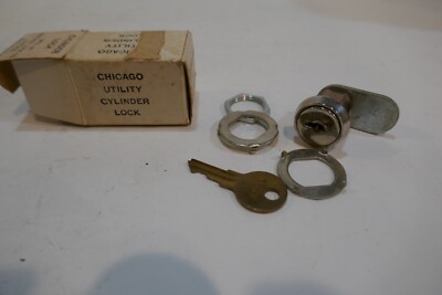 N.O.S   Chicago Brand  3/4'' Cabinet & Drawer Lock  for 3/4 inch door