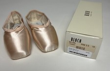 BRAND NEW, Never Worn - BLOCH HANNAH Pointe Shoe - S0109L - Size 3.5 PNK 1X
