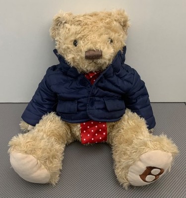 Bentley Birkin Teddybär Plüschtier in Clubjacke + Krawatte, offiziell, neu mit Etikett