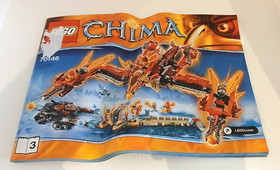 Lego notices de montage Instruction CHIMA 70146