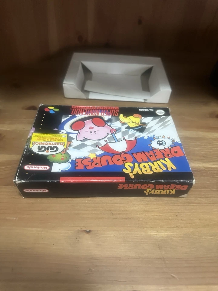 kirby's dream course gioco per piattaforma snes PAL - only BOX - Immagine 4 di 4