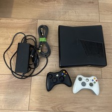 Microsoft Xbox 360 S Slim Console 250gb - Tested