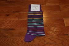 BNWT Paul Smith Gavin Stripe Mens Socks MSRP 30