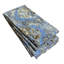 TinaKim Upholstery Fabric, Damask Chenille, for Recover Furniture Chairs Couc...